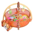 thumbnail image 4 of Colchoneta de juego 3 en 1 para bebés, marco de fitness, colchoneta de juego para gimnasio infantil con bolas, juego de juguetes colgantes, n.° 1, 4 of 15