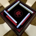 thumbnail image 1 of Tapete de Mahjong de 70 x 70 cm, antideslizante y con reducción de ruido, mantel con accesorios de Mahjong, tapete para juegos de póker y dominó para juegos de cartas, de mesa y de fichas, artículos, 1 of 5