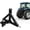 Black, variant on Rugerasy 3 Point Trailer Hitch 2” Receiver and Towing Ball Hitch with Hook Compatible with Category 1 Tractors,Heavy Duty Tractor Drawbar Quick Hitch Attachment,Black
