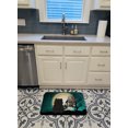 thumbnail image 3 of Carolines Treasures BB2333RUG Halloween Scary Chow Chow Black Machine Washable Memory Foam Mat, 3 of 4