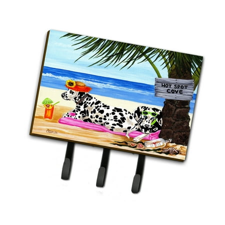 

Carolines Treasures AMB1342TH68 Hot Spot Cove Beach Dalmatian Leash or Key Holder Triple multicolor