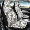 thumbnail image 3 of XYZCANDO Abstract Camo Pattern Car Front Seat Covers Polyester Fabric Interior Decor Car Seat Covers Vans Sets car Front Seats, Anti-Slip Comfy Truck SUV, 3 of 9