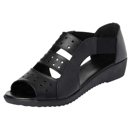 

fvwitlyh Platform Shoes Women s Teardrop Cut Out T-Strap Mid Heel Dress Pumps Female Casual Shoes