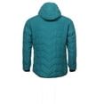 thumbnail image 3 of Puma Mens Hooded Puffer Primaloft Insulated Jacket (Large, Storm), 3 of 4