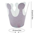 thumbnail image 3 of Xihbxyly Sombreros de Fiesta de Princesa, Diseño de Papel Colorido, Reutilizables para Eventos, Perfectos para Cumpleaños y Baby Showers, Juego de 10, Tamaño 25,5 X 9,5 Cm, Divertidos Accesorios para, 3 of 5