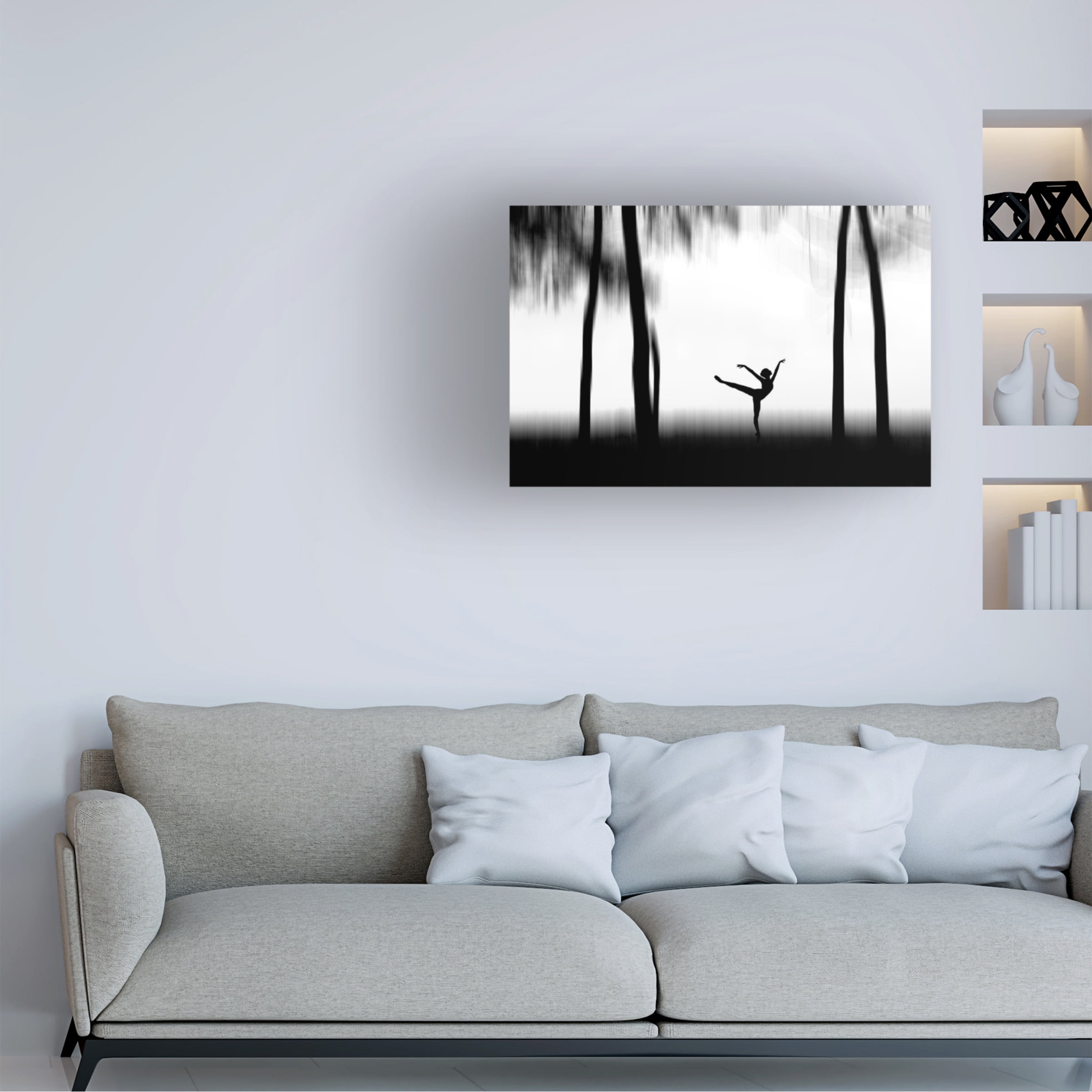 Bocah Bocor 'Dancing' Canvas Art