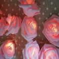 thumbnail image 3 of JoyMoreHome Rose Flower String Lights, 10 Led Battery Operated Romantic Rose Lights, 4.9ft Artificial Flower Lights for Wedding Home Party Birthday Festival Indoor Outdoor Decorations, 3 of 3