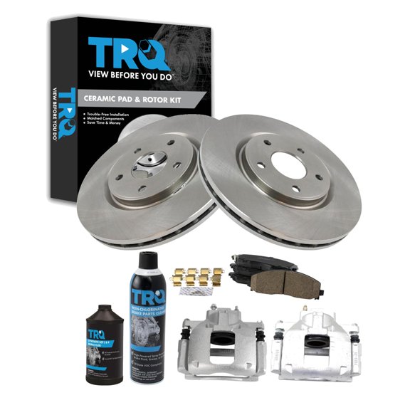 TRQ Front Brake Pad & Rotor Kit BKA45214 Fits Select 2012-2012 Ram C/V , 2012-2012 Dodge Grand Caravan , 2012-2012 Volkswagen Routan , 2012-2012 Chrysler Town & Country