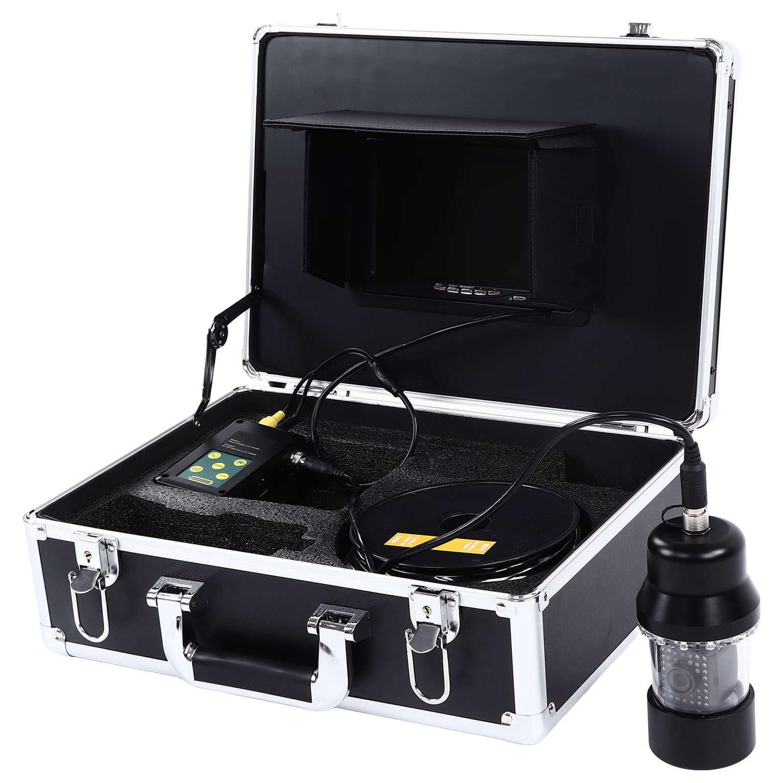 Domqga Fishing Camera, F8200BD‑2L‑50M Fishing Camera Monitor For Underwater Aquaculture For