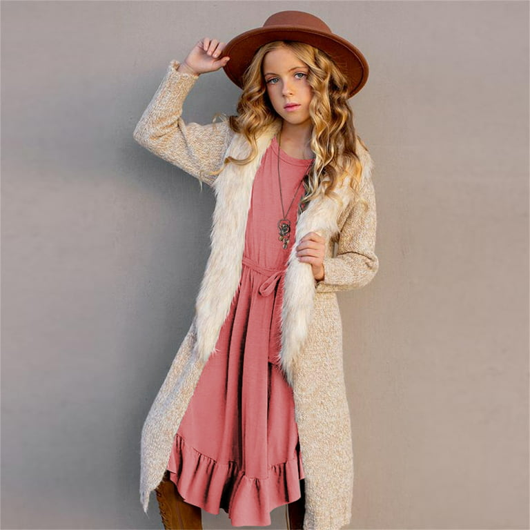 dear-lover Pink Sequin Duster Pink / S