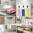 thumbnail image 7 of Okaka 3 Pcs African Net Bath Sponge, Double Layer Exfoliating Body Scrubber Washcloth With Handle For All Ages, 7 of 7
