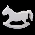 thumbnail image 3 of Adorno de centro de mesa con forma de caballo mecedor de madera, 3 of 5