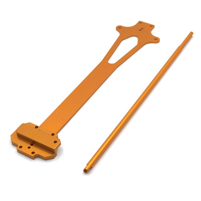 kurtrusly Second Floor Board Remote Control 1:12 Central Drive Shaft Modification Accessories Replacement for WLtoys 124016 124017 124018 Gold