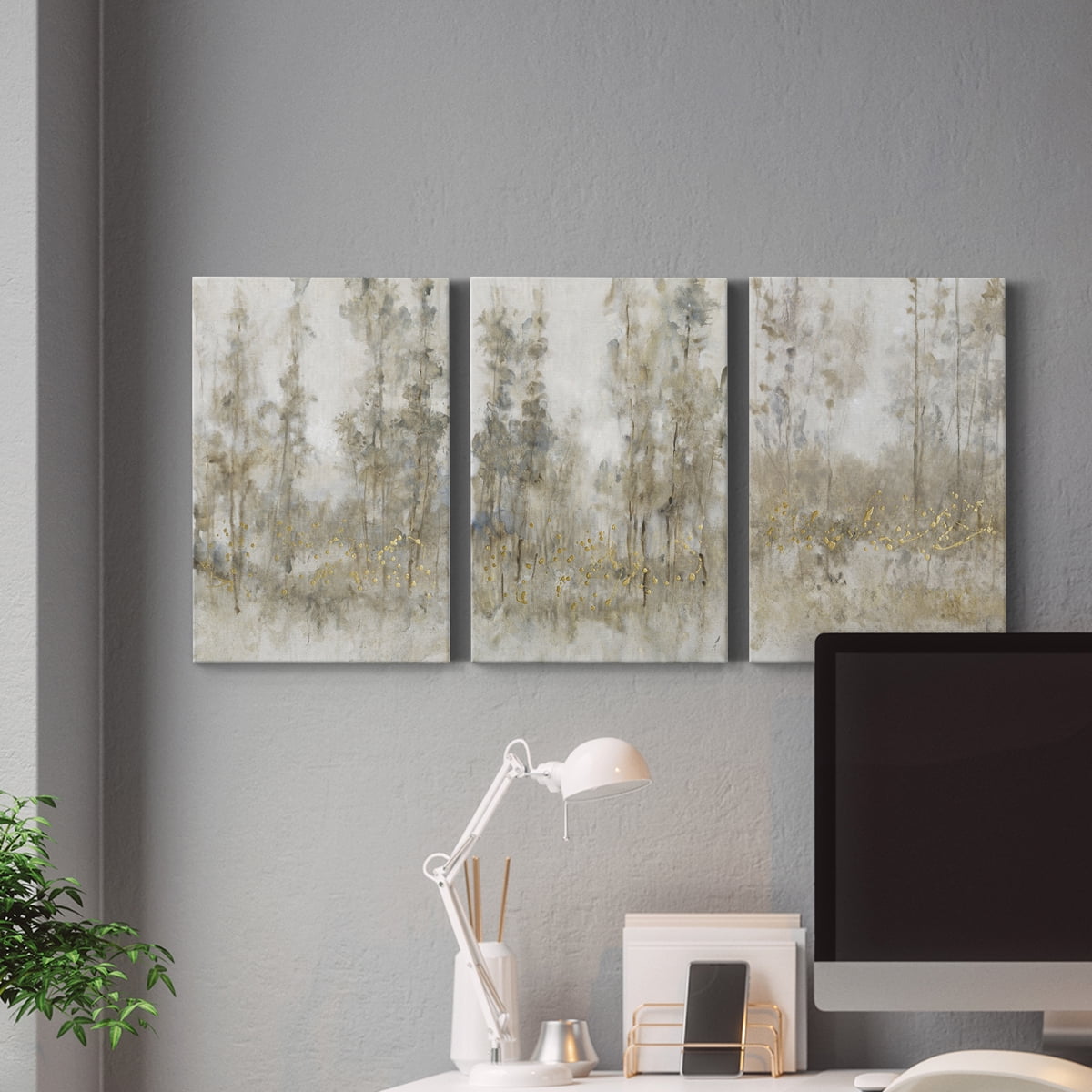 Thicket of Trees I Premium Gallery Wrapped Canvas - Ready to Hang - 40 x 60 Each
