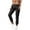 Black, variant on Utoimkio Women's Straight Leg Leather Pants High Waisted Drawstring Lounge Pants for Women