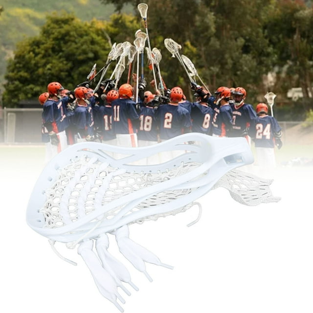 Nylon Lacrosse Head, Easy Replacement, Precise Ball Control Fits All Sticks for Amateurs and Pros