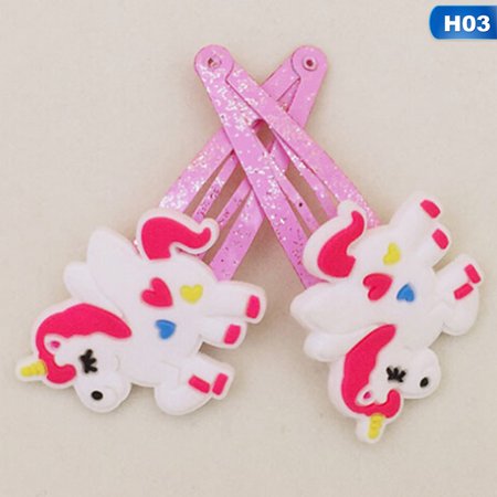 Kaboer Kaboer New 10pcs Clip Hair Accessories Unicorn Hairpin