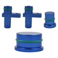 thumbnail image 1 of Accesorios de redireccionamiento Sharpla 4 Piezas Adaptador PCV Rerouting Fitting Resonator 6.6L, 1 of 4