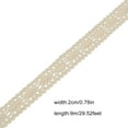 thumbnail image 3 of serony 1 Roll Lace Craft Ribbon DIY Craft Creative Sewing Accessory Lace Trim Type7 1Set, 3 of 6