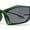 Green - Black, variant on Unique Trendy 90s Sport Plastic Side Visor Wrap Around Sunglasses Purple - Black