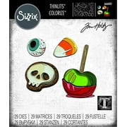 Sizzix Thinlits Dies By Tim Holtz 29/Pkg-Trick Or Treat Colorize