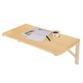 Wall Mounted Folding Table Fold Down Table Workbench Drop Leaf Table Floating Wall Desk