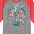 thumbnail image 3 of Disney's Toy Story - Best Pals Forever - Toddler & Youth Raglan Graphic T-Shirt, 3 of 6