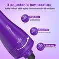 thumbnail image 4 of DAN Hair Dryer Brush Volumizer, 2 inch Oval Hot Air Brush Set Styling 4 in 1 Hair Styler Fast Drying Volumizing Purple, 4 of 8