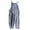 Dark Blue, variant on Fesfesfes Jumpsuit for Women Pocket Bandage Sleeveless Jumpsuit Stripe Bodysuit Playsuit Romper