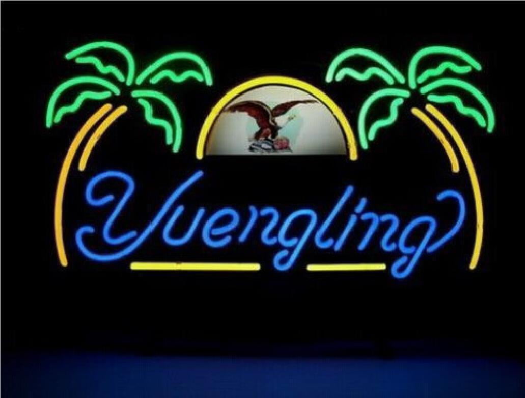 19"x15"Yuengling Lager Neon Sign Light Beer Bar Pub Wall Decor Real Glass Tube 