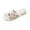 42#Brown, variant on Ultralight Soft Indoor Open Toe Cotton linen Slippers Absorb Sweat Cloth Bottom House Slippers
