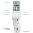 thumbnail image 4 of Mini Digital Thermometer Indoor Hygrometer Room ℃/℉ Temperature Humidity Monitor Meter Gauge Alarm Clock Thermo-Hygrometer with Max Min Value Display, 4 of 6