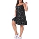 thumbnail image 4 of Chemise de dormir para mujer Agnes Orinda, talla grande, tirantes finos, ropa de dormir suave, lencería 4X, negra, 4 of 6