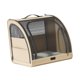 thumbnail image 5 of Mochila transportadora para gatos, bolsa transportadora de viaje, mochila para mascotas, bolsa transportadora para perros para coche, Beige, 5 of 9