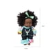 thumbnail image 3 of Muñeca bebé negra realista de 20 cm con pelo rizado | Cuerpo de vinilo suave lavable | Ropa y diadema extraíbles | Juguete para niñas de 3 a 12 años | Regalo educativo, 3 of 5