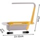 thumbnail image 5 of Soporte para esponja de cocina, organizador para fregadero, soporte telescópico para esponja para almacenamiento en fregadero, adecuado para fregadero de 23-34 Cm, 5 of 5