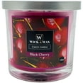 thumbnail image 2 of VeZee's 3 Wick 14 oz Black Cherry Scented Jar Cadles by Wick & Wax, Lift your spirits with the refreshing, pleasant fragrance:1 Jar, 2 of 4