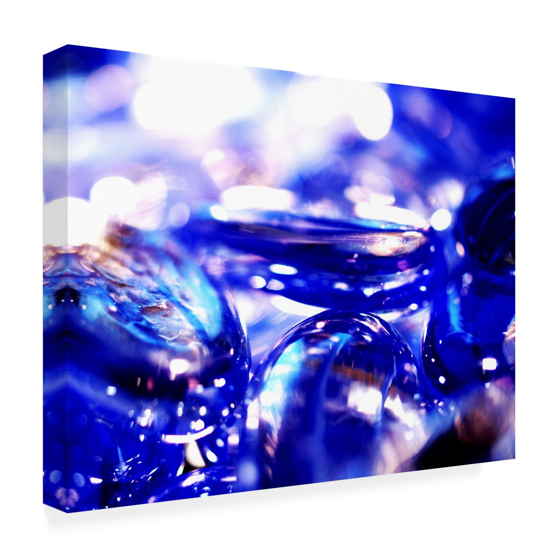 Canvas Wall Art - Clive Branson 'Pebbles' Wall Art for Living Room, Bedroom, or Office Décor by Trademark Fine Art - 47 x 35 Inches