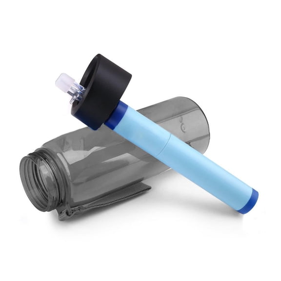 LICEWO Water Filter Filtration Bottle, Sports Purifier Bottle Water Kettles with Filter
