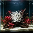 thumbnail image 5 of Artificial Corals for Aquarium Decoration, Lifelike Plastic Reef Ornaments for Freshwater and Saltwater Aquascaping, Small Fish Shrimp Turtle Hideout Cave for Setup, 4.72" x 5.91", KTFgvq, 5 of 6