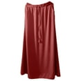 HIK2RMB Skirts for Women Trendy Summer Boho Skirt Flowy Skirt Maxi Skirt Mini Skirt Plaid Small