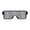 White, variant on M Buder LED Lighted Glasses USB Rechargeable 8 Patterns Luminous Eyeglasses for Party Costumes, Green