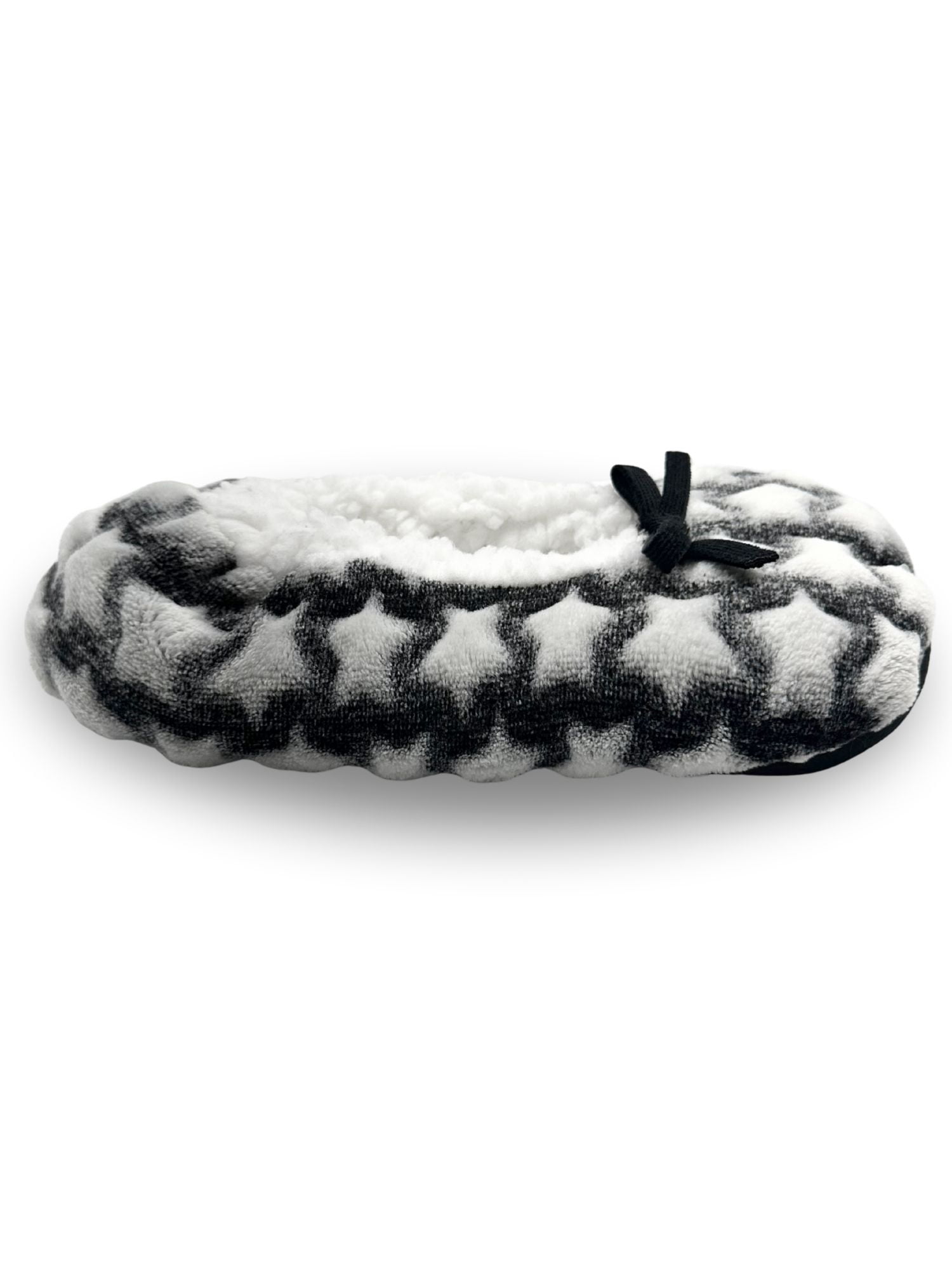 Fuzzy Babba Women's Embossed Slipper Socks, 1-Pack, Shoe Sizes 7-9.5