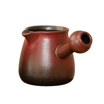 Baoblaze Ceramic Teapot Tea Infuser Chinese Traditional Teapot Farmhouse with Side Handle 380ml