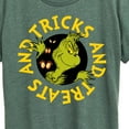thumbnail image 3 of The Grinch - Tricks And Treats The Grinch - Women's Short Sleeve Graphic T-Shirt, 3 of 5