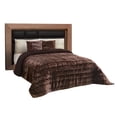 thumbnail image 1 of Cobertor Mink King Size Elefantito Café Térmico Suave Al Tacto Cocoa, 1 of 3