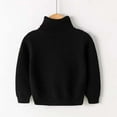 thumbnail image 3 of Ugoldhm Toddlers Fall Sweaters Kids Winter Tops Mock Neck Long Sleeve Knit Shirts Sizes 2-15 Years, 3 of 3