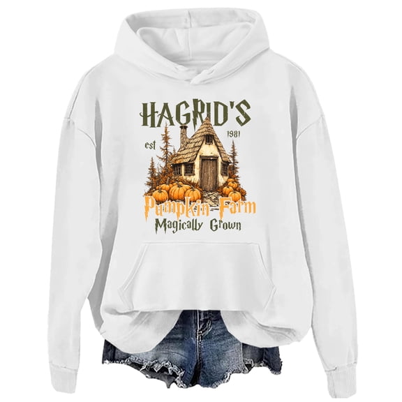 Hagrid's Pumpkin Farm Hoodie Hagdrid's Pumpkin Farm Magically Grown Hoodie
