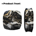thumbnail image 2 of Jiueut Marble Print Medical Products Rollator Walker Seat & Back Cover for Seniors 2 Piece Seat and Back Rest Cover for Rollator Walker Assistive Vehicle Cover for Men, 2 of 7
