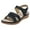 Black, variant on Sandals for Women Ankle Strap Summer Beach Water Shoes Arch Support Walking Hiking Sandal